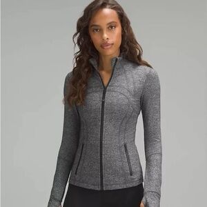 Lululemon Define Jacket heather grey luon size 4